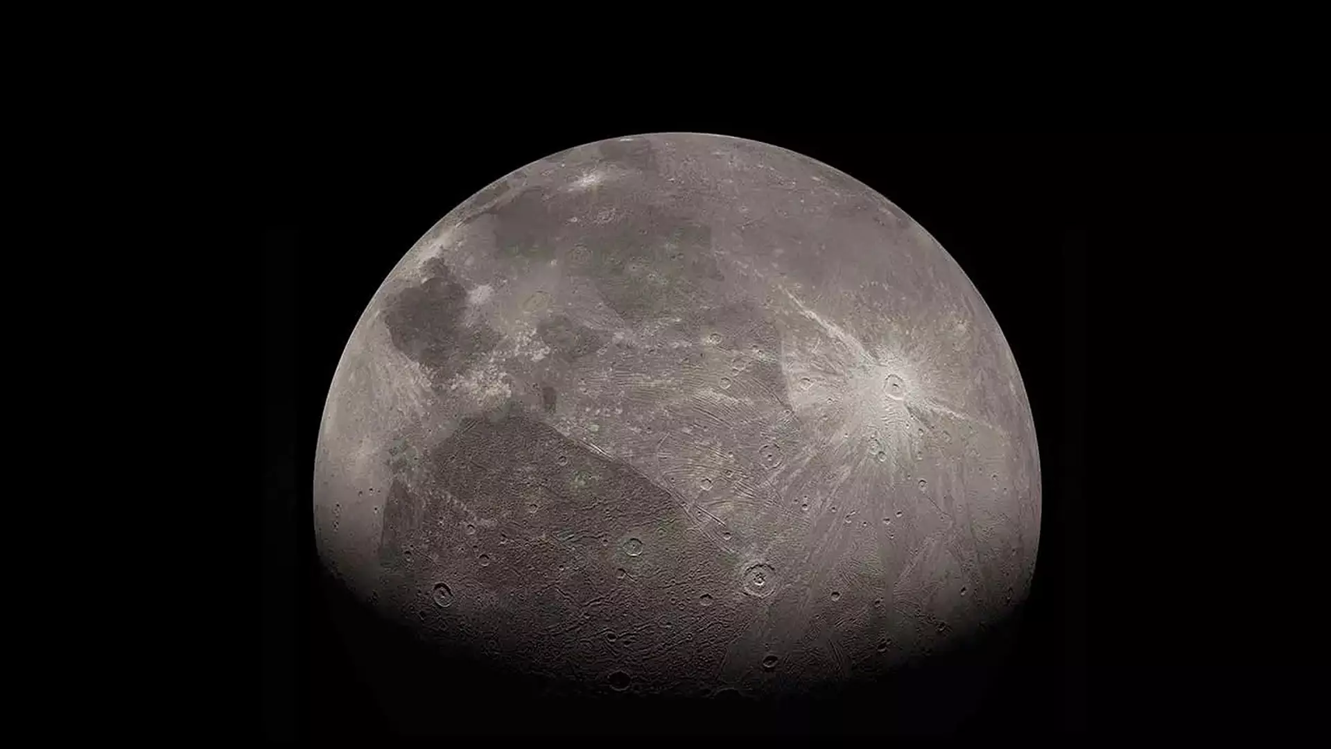 La luna de Júpiter Ganimedes es la luna más grande del sistema solar y podría tener un mar entre dos capas de nieve