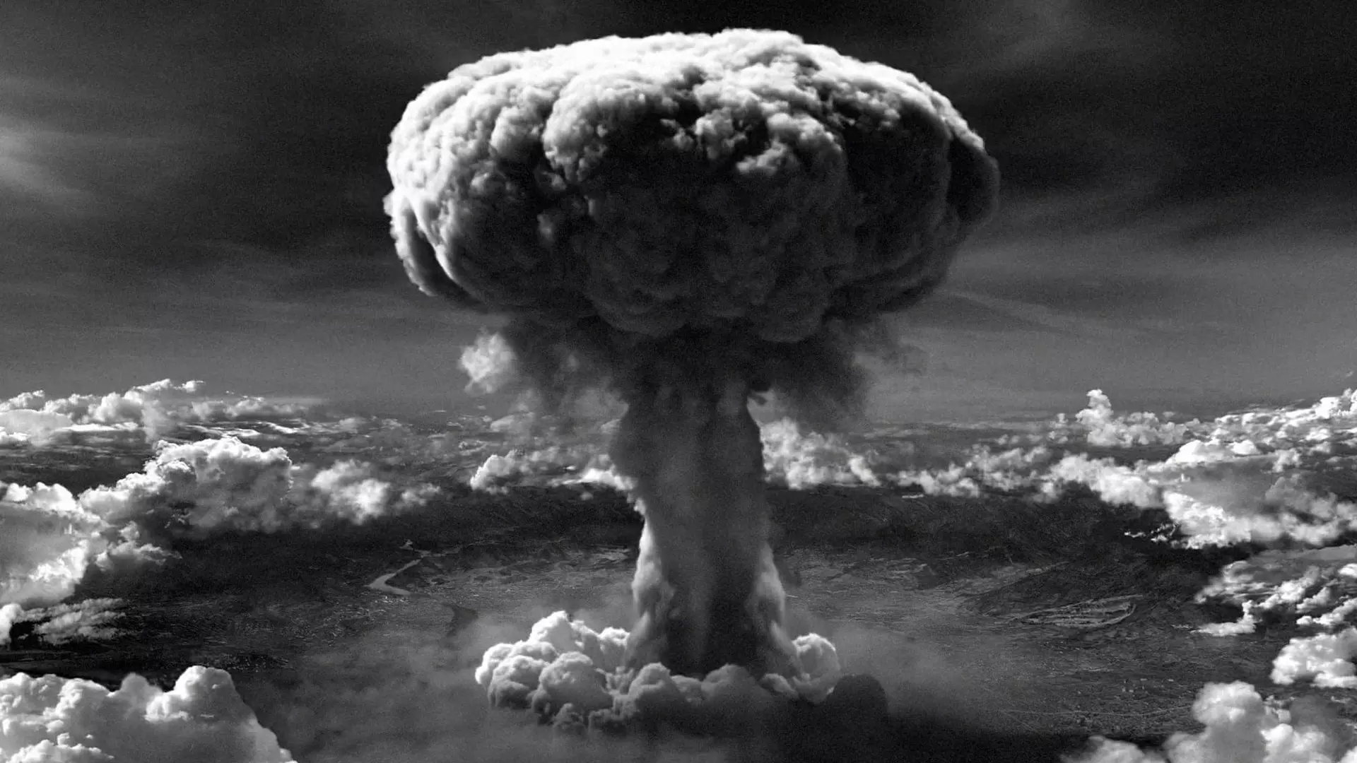 Bomba nuclear lanzada sobre Hiroshima (Japón) en Agosto de 1945