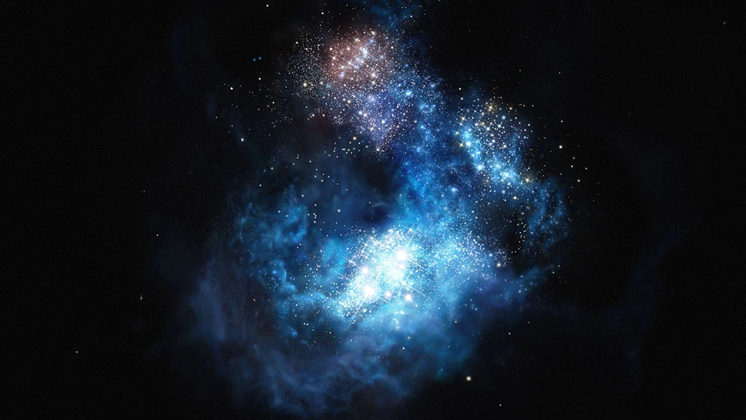 Galaxia CR7 la galaxia mas brillante del universo temprano.