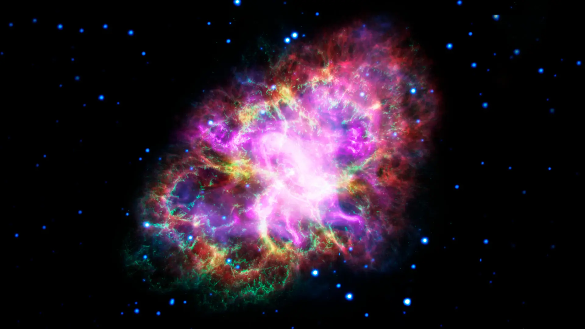 La Nebulosa del Cangrejo representa una típica nebulosa irregular