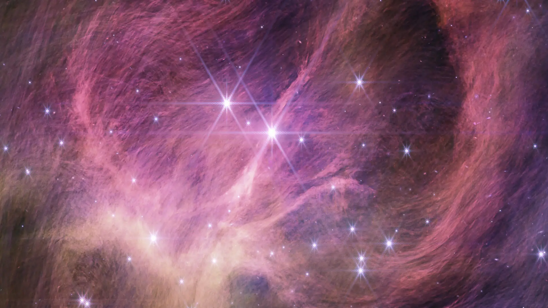 Porción central del cúmulo de estrellas IC 348